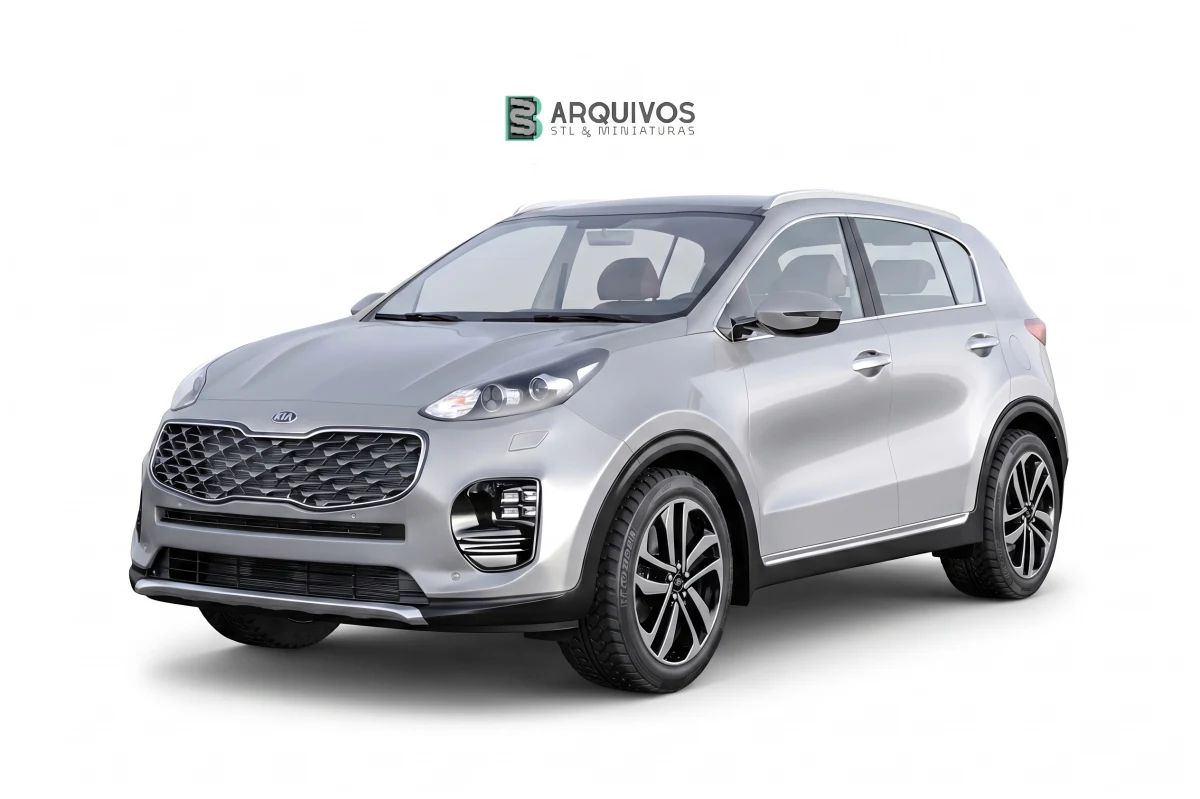Modelo 3D STL - Kia Sportage 2020